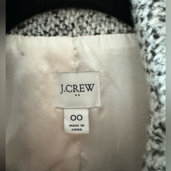J Crew Tailored Houndstooth Coat - Picture 4 of 4